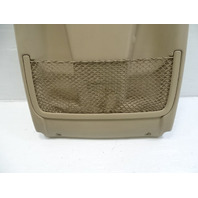 13 Mercedes X166 GL450 seat back storage pocket, right/left, beige, 1669100103