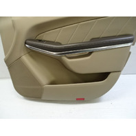13 Mercedes X166 GL450 door panel, right front, beige / brown