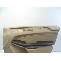 13 Mercedes X166 GL450 door panel, right front, beige / brown