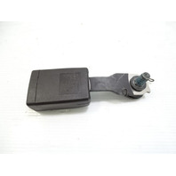 13 Mercedes X166 GL450 seat belt buckle, center, 2nd row, black, 1668601769