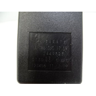 13 Mercedes X166 GL450 seat belt buckle, center, 2nd row, black, 1668601769