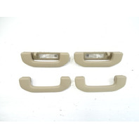 13 Mercedes X166 GL450 handle set, roof grab handles, beige, 0998150039, 0998150000