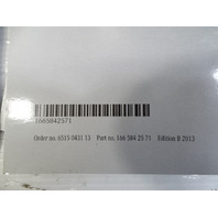 13 Mercedes X166 GL450 owners manual, 1665842571, w/case