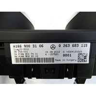 13 Mercedes X166 GL450 instrument cluster, speedometer, 1669003106