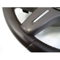 13 Mercedes X166 GL450 steering wheel, w / paddle shifter, 1664600303, brown