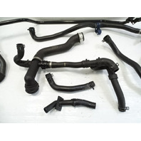 13 Mercedes X166 GL450 hose set, for engine coolant radiator, 1665005275