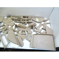 13 Mercedes X166 GL450 trim set, interior plastic covers door seat
