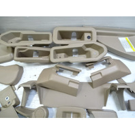 13 Mercedes X166 GL450 trim set, interior plastic covers door seat