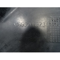13 Mercedes X166 GL450 cover, under body splash shield, rear, 1665200523