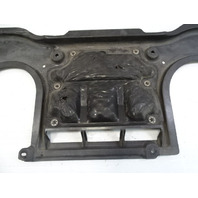 13 Mercedes X166 GL450 cover, under body splash shield, rear, 1665200523