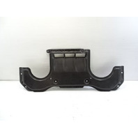 13 Mercedes X166 GL450 cover, under body splash shield, rear, 1665200523