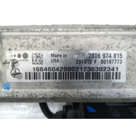 13 Mercedes X166 GL450 power steering rack gear, w/4matic, 1664604200