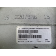 13 Mercedes X166 GL450 differential, rear, 1663501414, ratio 3.46