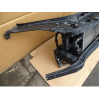 13 Mercedes X166 GL450 radiator support / front bumper reinforcement/radiators, 1666201101