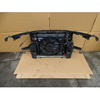 13 Mercedes X166 GL450 radiator support / front bumper reinforcement/radiators, 1666201101