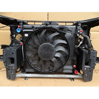 13 Mercedes X166 GL450 radiator support / front bumper reinforcement/radiators, 1666201101