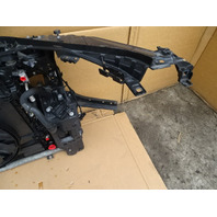 13 Mercedes X166 GL450 radiator support / front bumper reinforcement/radiators, 1666201101