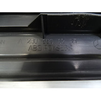 05 Mercedes R230 SL55 trim, door step sill, right inner, 2306800235 dark gray