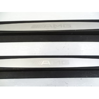 05 Mercedes R230 SL55 trim set, door step sills, AMG logo, 2306800335 2306800435