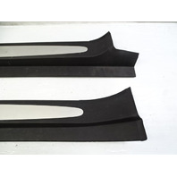 05 Mercedes R230 SL55 trim set, door step sills, AMG logo, 2306800335 2306800435