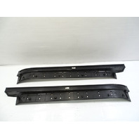 05 Mercedes R230 SL55 trim set, door step sills, AMG logo, 2306800335 2306800435