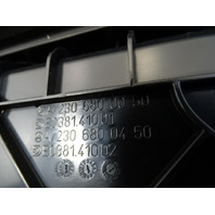 05 Mercedes R230 SL55 center console armrest storage 2306800050 black/gray