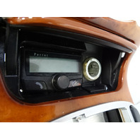 05 Mercedes R230 SL55 center console wood trim with ashtray, walnut veneer, 2306801836
