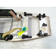 05 Mercedes R230 SL55 center console wood trim with ashtray, walnut veneer, 2306801836