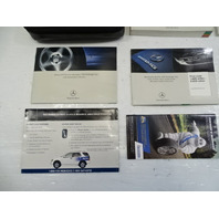 05 Mercedes R230 SL55 owners manual wth case 2305844582