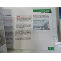05 Mercedes R230 SL55 owners manual wth case 2305844582