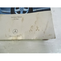 05 Mercedes R230 SL55 owners manual, booklet only, 2305844582
