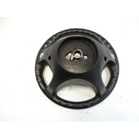 05 Mercedes R230 SL55 steering wheel, leather, black oem 2304601403 AMG