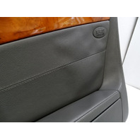 05 Mercedes R230 SL55 door panel, right, black/gray