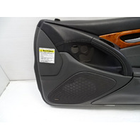 05 Mercedes R230 SL55 door panel, right, black/gray
