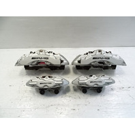 05 Mercedes R230 SL55 brake calipers, AMG Brembo front and rear, set oem