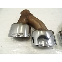 05 Mercedes R230 SL55 exhaust tips, oem, left/right AMG
