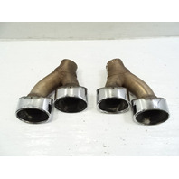 05 Mercedes R230 SL55 exhaust tips, oem, left/right AMG