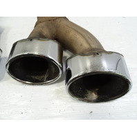 05 Mercedes R230 SL55 exhaust tips, oem, left/right AMG