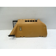 85 Mercedes R107 380SL trim, interior, lower dash kick panel, right, palomino 1078303645