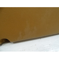 85 Mercedes R107 380SL trim, interior, lower dash kick panel, right, palomino 1078303645