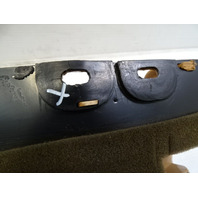 85 Mercedes R107 380SL trim, interior, lower dash kick panel, right, palomino 1078303645