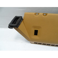 85 Mercedes R107 380SL trim, interior, lower dash kick panel, left, palomino, 1078303545