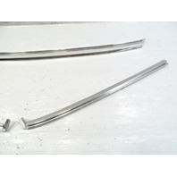 85 Mercedes R107 380SL trim set, windshield surround, chrome, rear, hard top