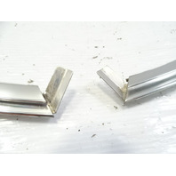 85 Mercedes R107 380SL trim set, windshield surround, chrome, rear, hard top
