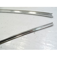 85 Mercedes R107 380SL trim set, windshield surround, chrome, rear, hard top