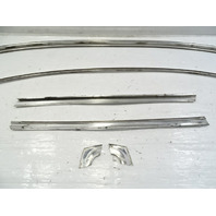85 Mercedes R107 380SL trim set, windshield surround, chrome