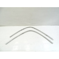 85 Mercedes R107 380SL trim set, for convertible top boot surround, chrome