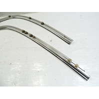 85 Mercedes R107 380SL trim set, for convertible top boot surround, chrome