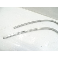85 Mercedes R107 380SL trim set, for convertible top boot surround, chrome