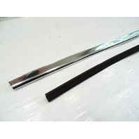 85 Mercedes R107 380SL trim, door chrome moulding, left